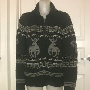 TNA Knitted Zipper Sweater